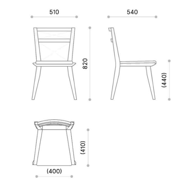 Vassa dining chair